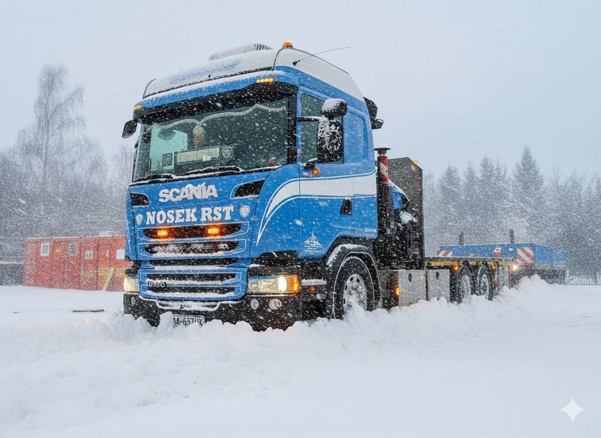 Loading and Unloading Machines on Site